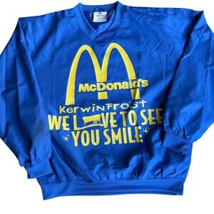 Kerwin Frost x Mcdonalds We Love To See You Smile Windbreaker Mens Medium
